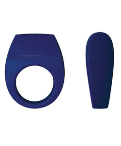 Lelo Bo Vibrating Ring Deep Blue