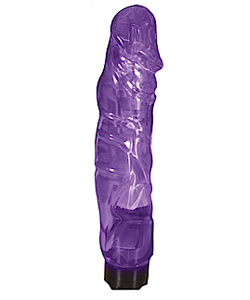 Crystal Cock Big Boss Purple