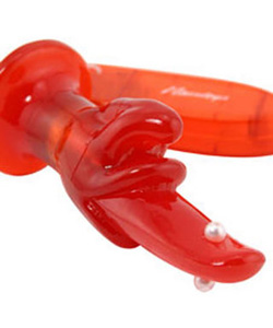 Pleasure Tongue Vibrator Red