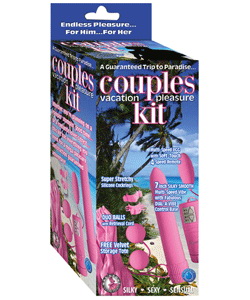 Couples Vacation Pleasure Kit Pink