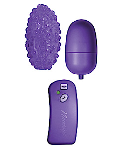 Whisper Metallic Wireless Remote Bullet Purple