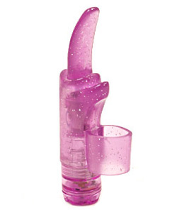 Waterproof Finger Fun Tongue Purple