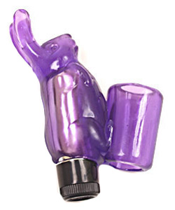Waterproof Wireless Finger Wabbit Purple