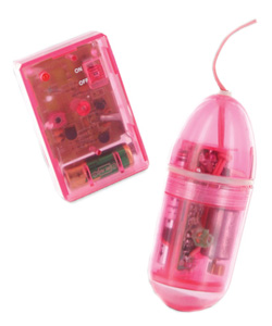Waterproof Remote Control Bullet Pink