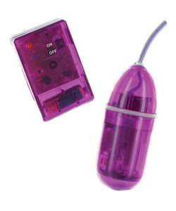 Waterproof Remote Control Bullet Purple