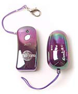 Waterproof Remote Control Egg Purple