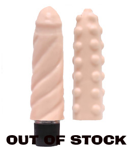 Basix 5 Inch Sleeve Set Flesh