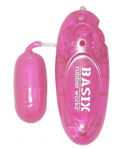 Basix Rubber Works Jelly Egg Pink