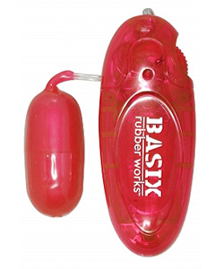 Basix Rubber Works Jelly Egg Red