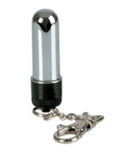 Micro Vibro Keychain Silver