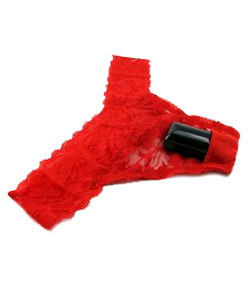 Red Hot Nights Remote Control Thong