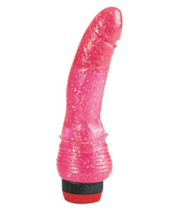 Hot Pinks Curved Penis 6.25 Inch