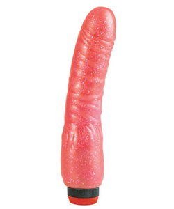 Hot Pinks Curved Penis