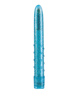 Glitter Joystick Massager Blue