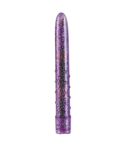Glitter Joystick Massager Purple