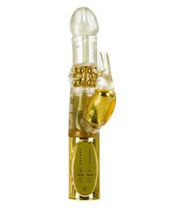 Platinum Jack Rabbit Gold Vibrator