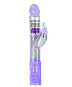 Thrusting Waterproof Jack Rabbit Vibrator