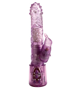 Power Gem Purple Rabbit Vibrator