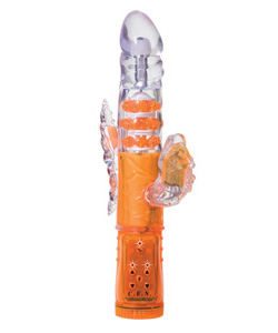Triple Orgasm Orange Vibrator