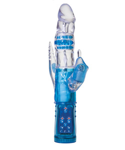 Triple Orgasm Blue Vibrator