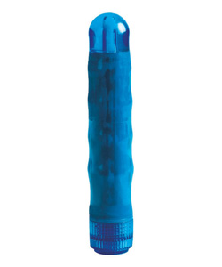 Waterproof Gyrator Massager Blue Ripple