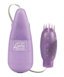 Silicone Slims Nubby Bullet Purple