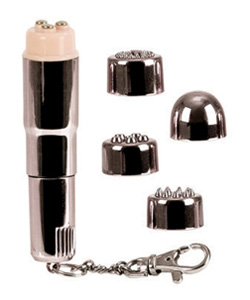 Waterproof Travel Massager Silver