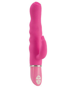 Lia Dual Stimulator Pink