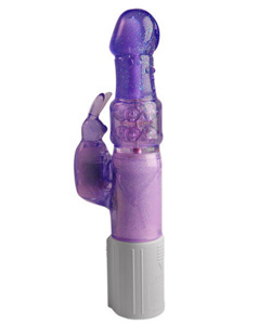 Vibratex Rabbit Habit Sparkly Purple