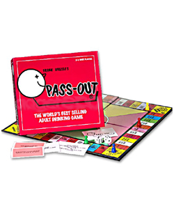 Pass Out Drinking Board Game