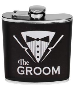 Bachelor Party Groom Flask
