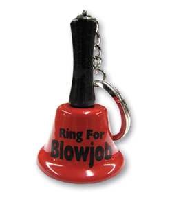 Ring for Blowjob Keychain