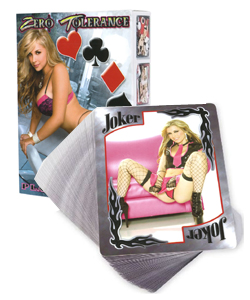 Zero Tolerance Sexy Adult Female Playing Cards