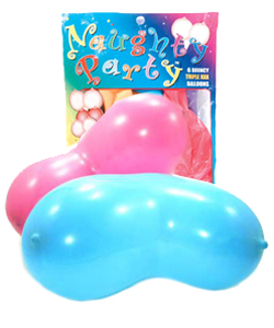 Boobie Naughty Party Assorted Color Balloons