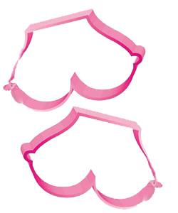 Boobie Cookie Cutter