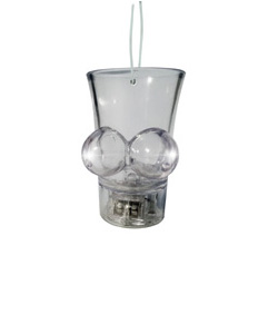 Light Up Boobie Shot Glass Hang String