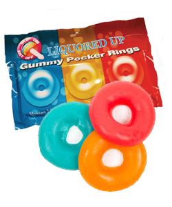 Gummy Pecker Rings