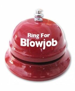 Ring for Blowjob Table Bell