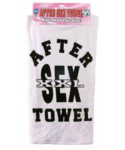 After Sex Towel
