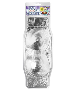 Foil Boobie Disposable Cake Pans 