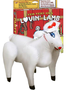 Lovin Lamb Inflatable Blow Up Toy