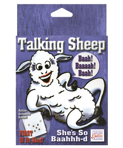 Talking Sheep Blow Up Toy 