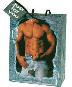 Man In Ripped Blue Jeans Gift Bag[EL-5990-18]