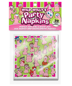 Wild Willys Trivia Napkins[EL-6068-62]