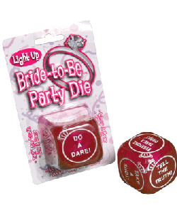 Bride To Be Light Up Party Die[EL-6268-20]