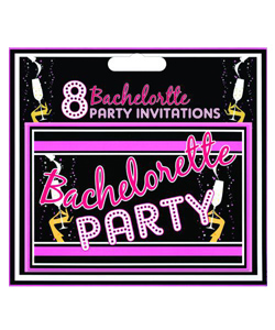 Bachelorette Cocktail Party Invitations[EL-7618-E14W]