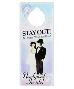 Newlywed Privacy Door Hanger[EL-7858-06]