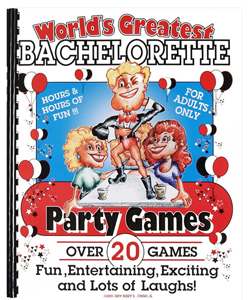 Worlds Best Bachelorette Party Games Book[EL-7860-13]