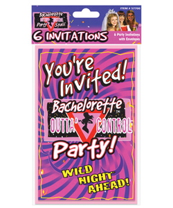 Outta Control Party Invitations[EL-7860-14]