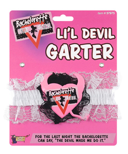 Bachelorette Lil Devil Garter[EL-7860-17]